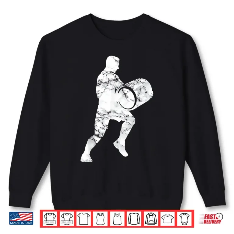 Sweatshirt Strongman Stone Lifting Atlas Stone Powerlifting Muscleman Shirt