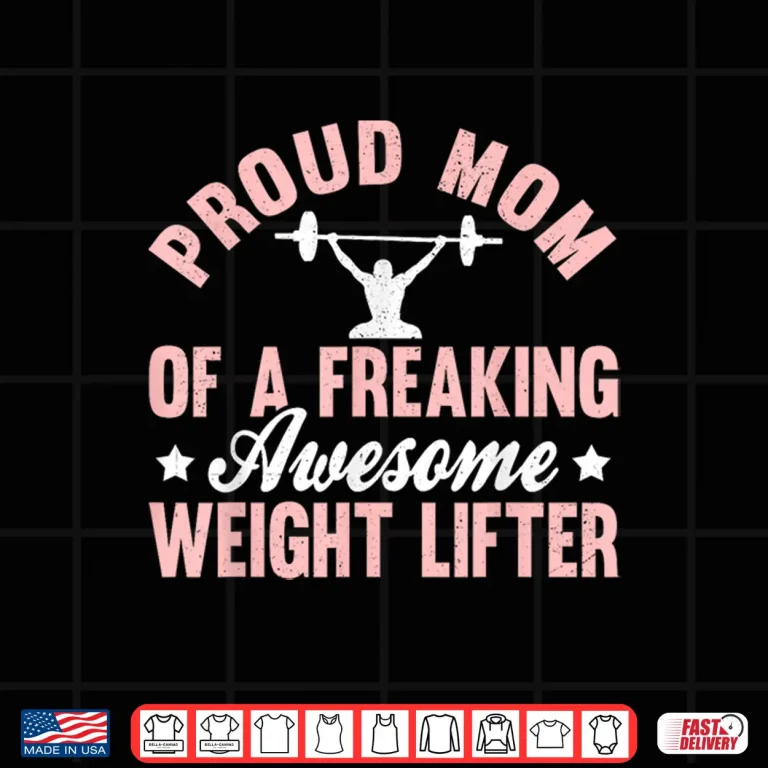 Design Weight Lifter Lifting Pumping Iron Powerlifting Mother Shirt