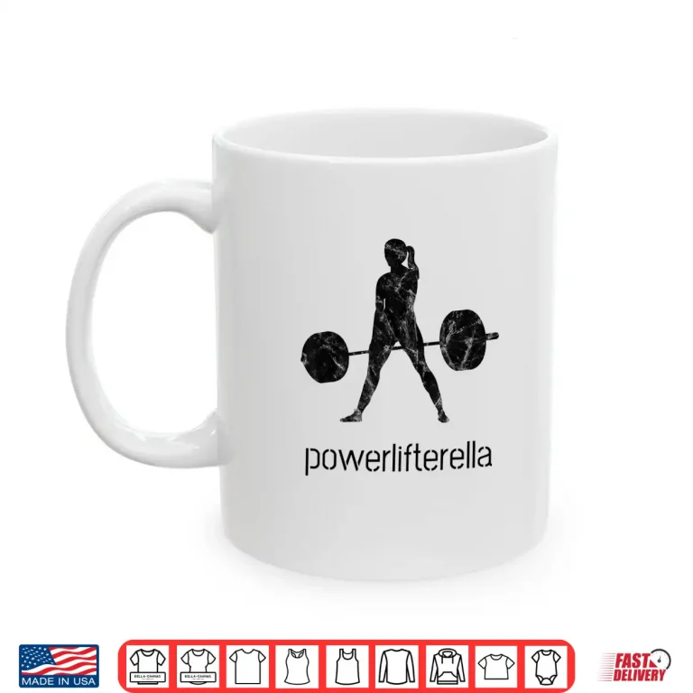 Mug Cool Deadlift Day Powerlift Gym Workout Professional Retro Shirt