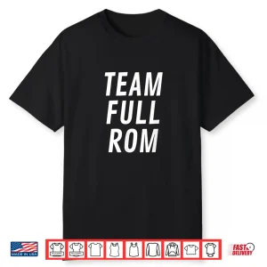 Fitness Bodybuilding Gym Team Full Rom Athletic Performance Shirt