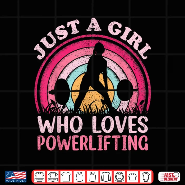 Design Just A Person Who Loves Powerlifting Professional Vintage Shirt