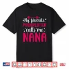 My Favorite Powerlifter Nana Powerlifting Grandparent Identity Shirt