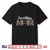 Powerlifting Parent Leopard Mother Of A Powerlifter Identity Shirt