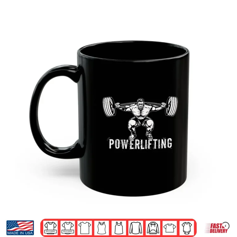 Mug Powerlifting Professional Minimalist Aesthetic Graphic Apparel Shirt