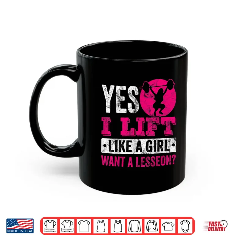 Mug Powerlifting Squat Bench Deadlift Gym Professional Humor Funny Shirt
