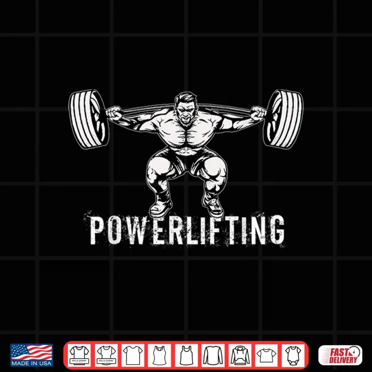 Design Powerlifting Professional Minimalist Aesthetic Graphic Apparel Shirt