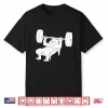 Cat Bench Press Powerlifting Animal Graphic Professional Shirt
