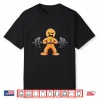 Gingerbread Weightlifter Christmas Powerlifting Xmas Gym Festive Shirt