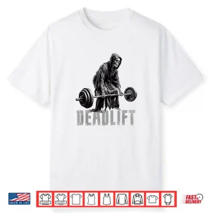 Grim Reaper Deadlift Gym Weightlifting And Powerlifting Shirt