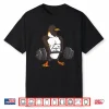 Penguin Powerlifting Weightlifting Gym Animal Lovers Gift Shirt