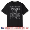 Powerlifting Gifts Love To Power Lift Professional Graphic Humor Funny Shirt