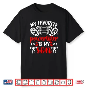 Child Powerlifting Parent Of A Powerlifter Professional Identity Shirt