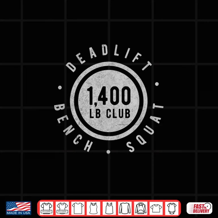 Design Elite One Thousand Four Hundred LB Club Powerlifting Barbell Shirt