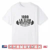 One Thousand Lb Club Powerlifting Gym Workout Fitness Product Shirt