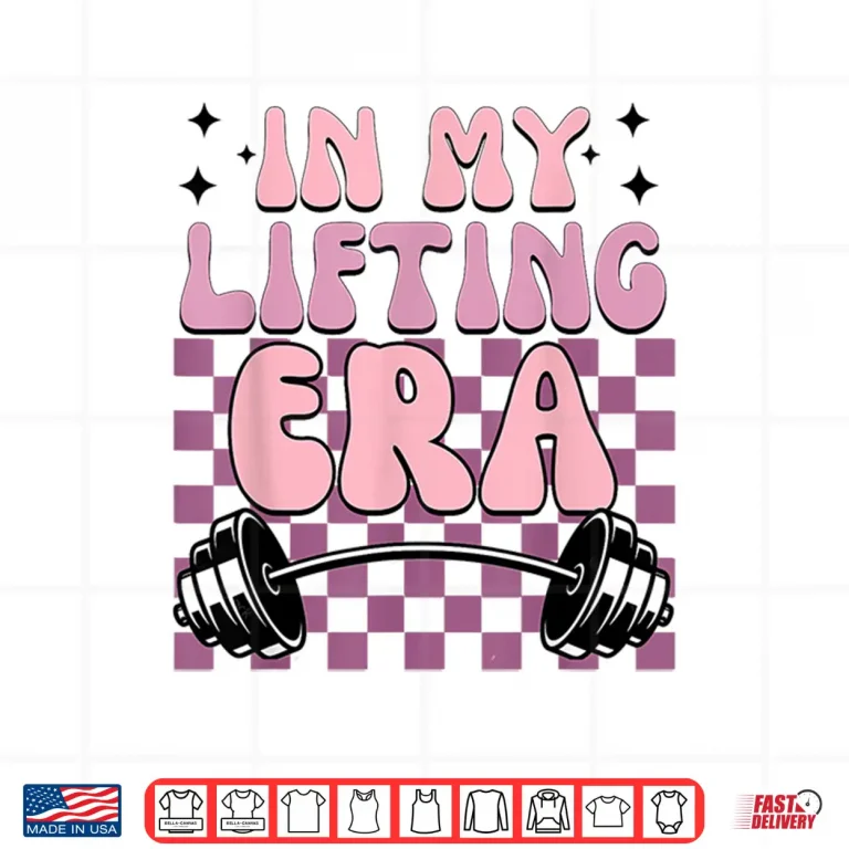 Design In My Era Lifting Squat Weight Lifting Personal Trainer Shirt