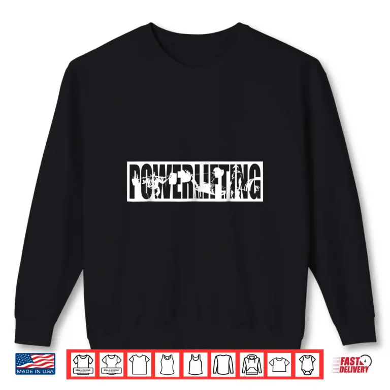 Sweatshirt Powerlifting Squat Bench Press Deadlift Professional Athletic Shirt
