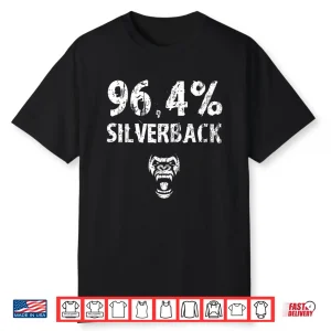 Silverback Gorilla Gym Workout Powerlifting Humor Funny Shirt