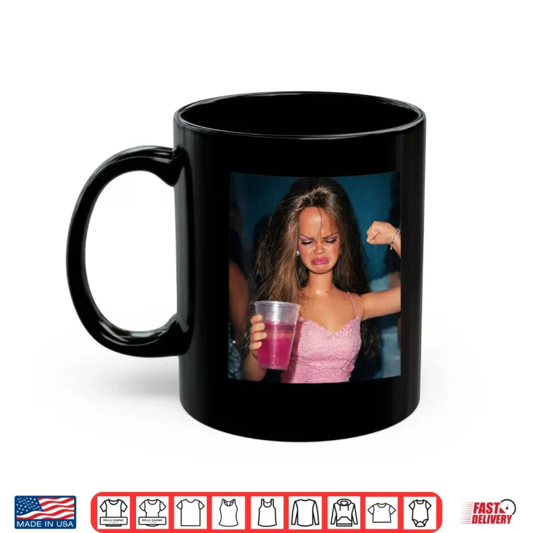 Mug Doll Face Sarcastic Doll Girl Party Drinking Doll Meme Shirt