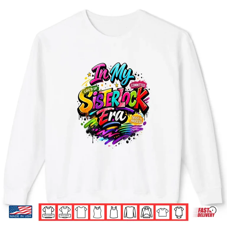 Sweatshirt Fun Loc Love and Committed Shirt
