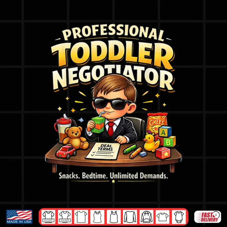 Design Professional Toddler Negotiator Shirt