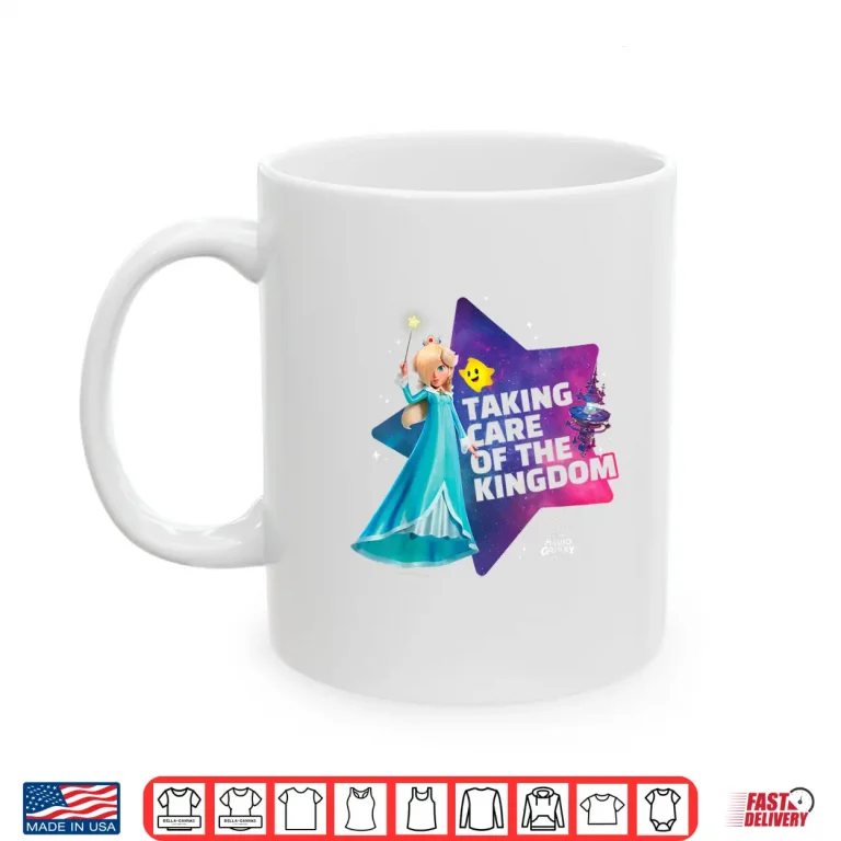Mug The Super Mario Galaxy Movie Rosalina Taking Care Shirt