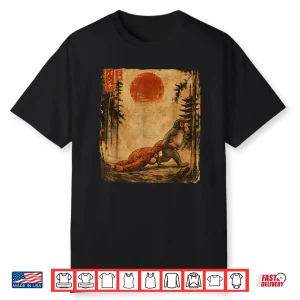 Macaque Ukiyo E Art Shirt