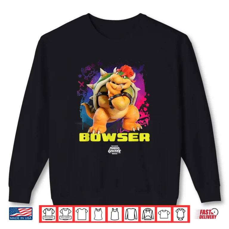 Sweatshirt The Super Mario Galaxy Movie Cool Bowser Shirt