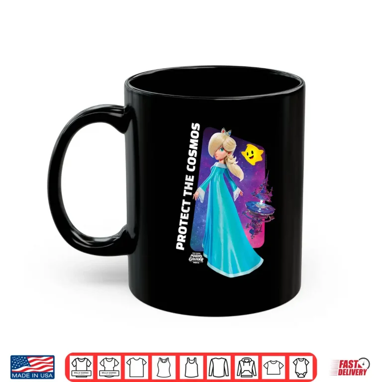 Mug The Super Mario Galaxy Movie Rosalina Protect The Cosmos Shirt
