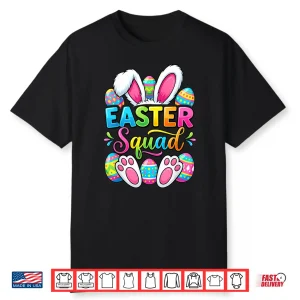 Easter Squad Family Matching Couple Easter Men Women Kids Shirt