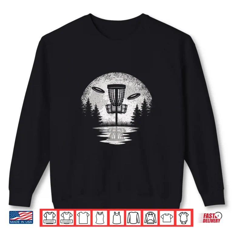 Basket Tree Frisbee Disc Golf Lover Professional Vintage Shirt 2 Sweatshirt Basket Tree Frisbee Disc Golf Lover Professional Vintage Shirt
