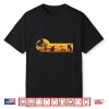 Frisbee Player Design Disc Golf Professional Retro Vintage Shirt
