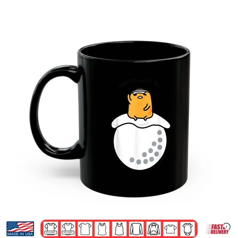 Mug Gudetama Fore Forget It Golf Golfer Character Graphic Shirt