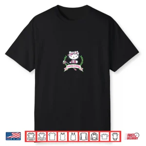 Hello Kitty Golf Golfer Character Aesthetic Graphic Shirt