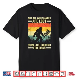 Professional Art Disc Golf Player Graphic Humor Funny Shirt