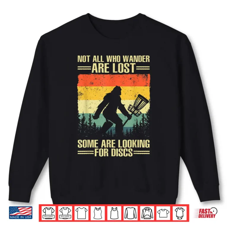 Sweatshirt Professional Art Disc Golf Player Graphic Humor Funny Shirt