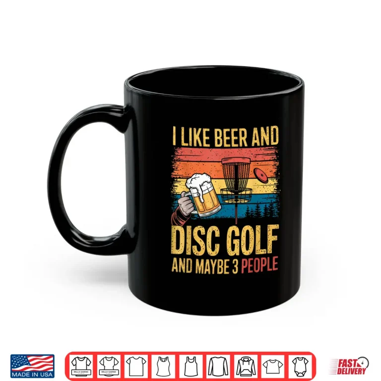 Mug Player Beer Disc Golf Professional Design Humor Funny Shirt