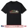 Evolution Of Man Golf Professional Retro Style Graphic Shirt