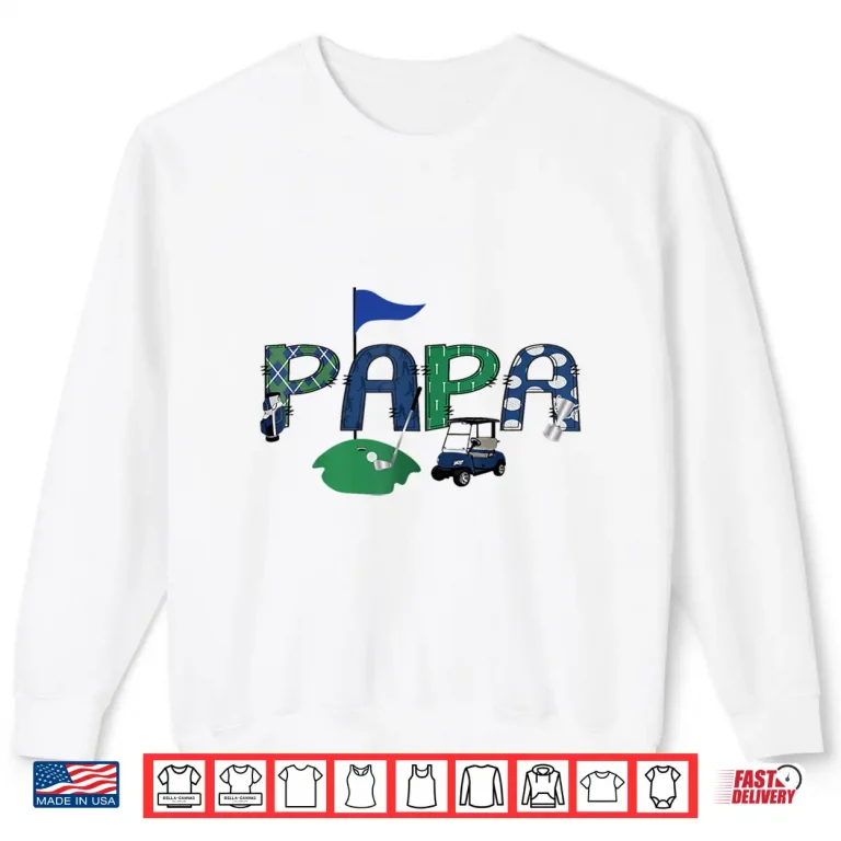 Sweatshirt Hole In One Golf First Birthday Parent Identity Shirt