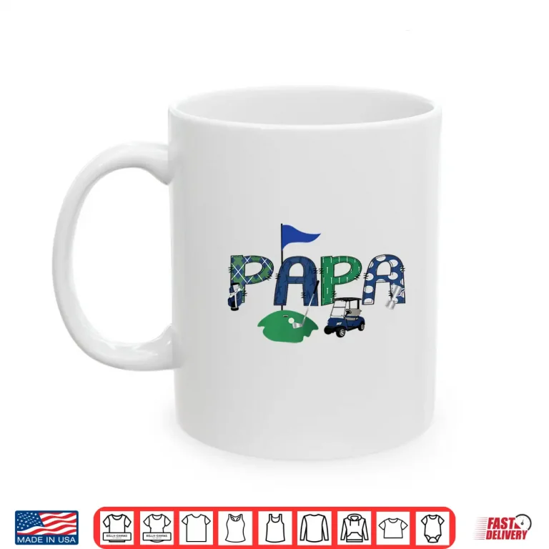 Mug Hole In One Golf First Birthday Parent Identity Shirt