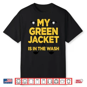 Jacket Green In The Wash Golf Master Player Professional Shirt