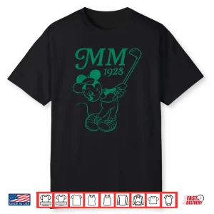 Mm Nineteen Twenty Eight Mickey Mouse Golf Character Shirt