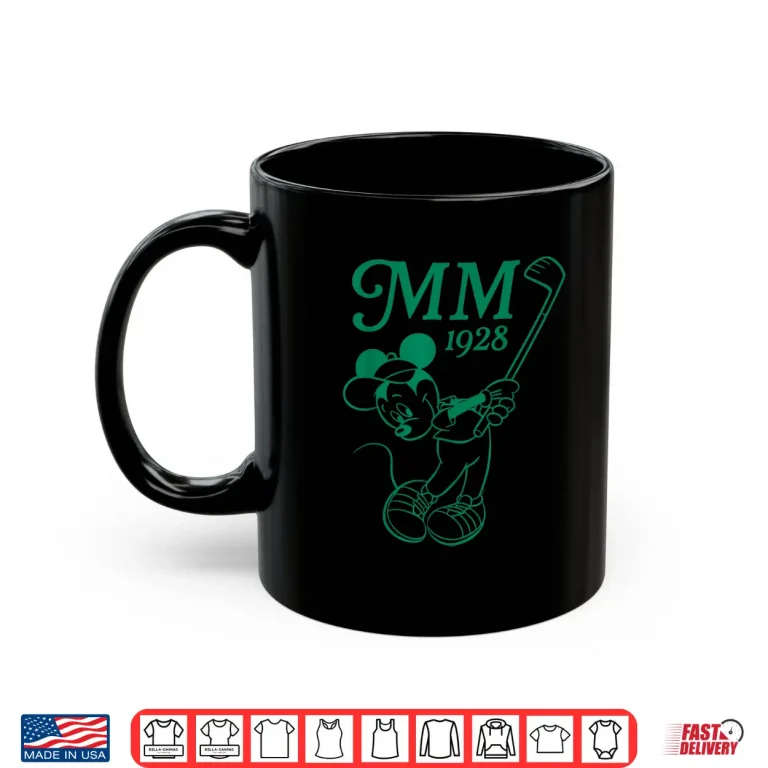 Mug MM Nineteen Twenty Eight Mickey Mouse Golf Character Shirt