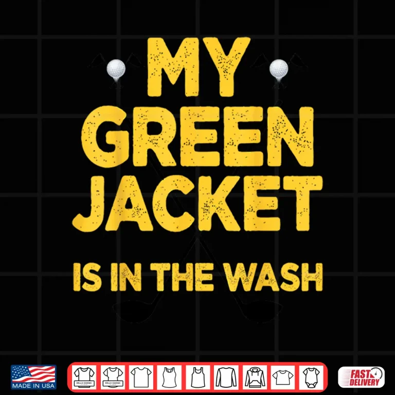 Design Jacket Green In The Wash Golf Master Player Professional Shirt
