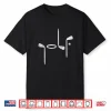 Minimalist Logo Golf Fan Golfer Professional Graphic Shirt