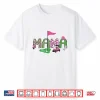 Pink Hole In One Golf First Birthday Parent Identity Shirt