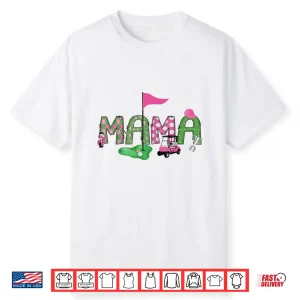 Pink Hole In One Golf First Birthday Parent Identity Shirt