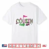 Pink Hole In One Golf First Birthday Relative Identity Shirt