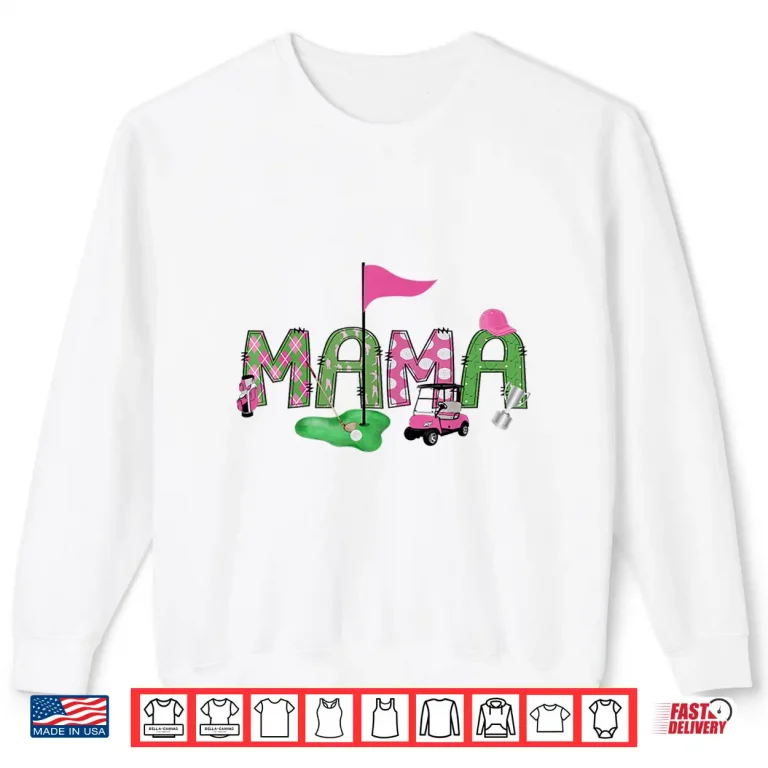 Sweatshirt Pink Hole In One Golf First Birthday Parent Identity Shirt