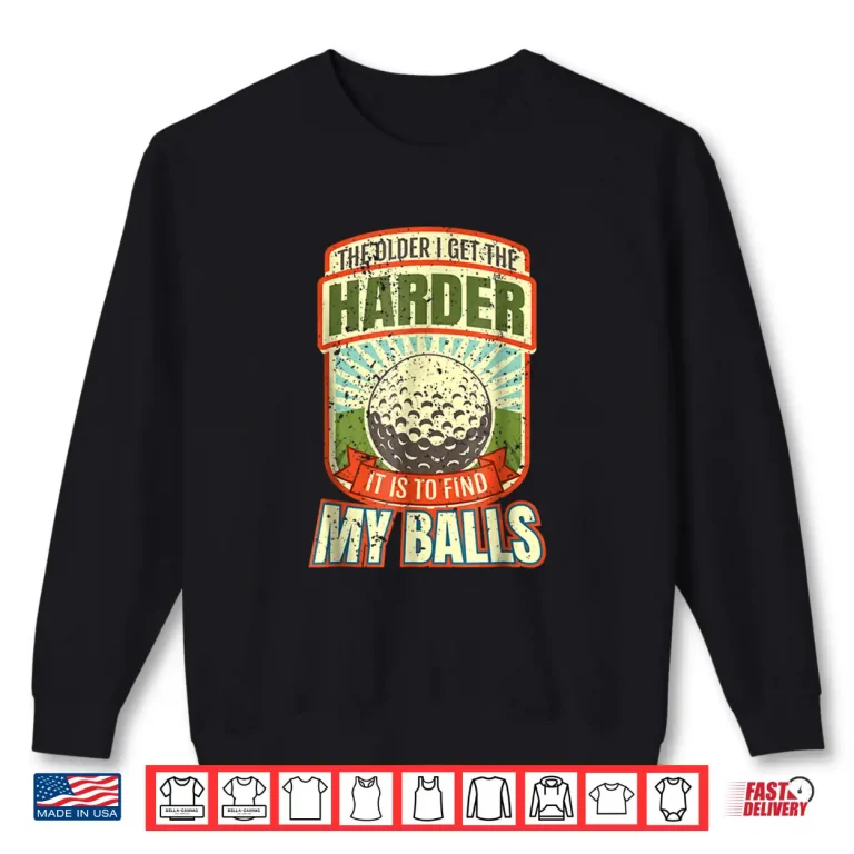 Sweatshirt Professional Tshirts Golf Funny Golfer Graphic Apparel Shirt