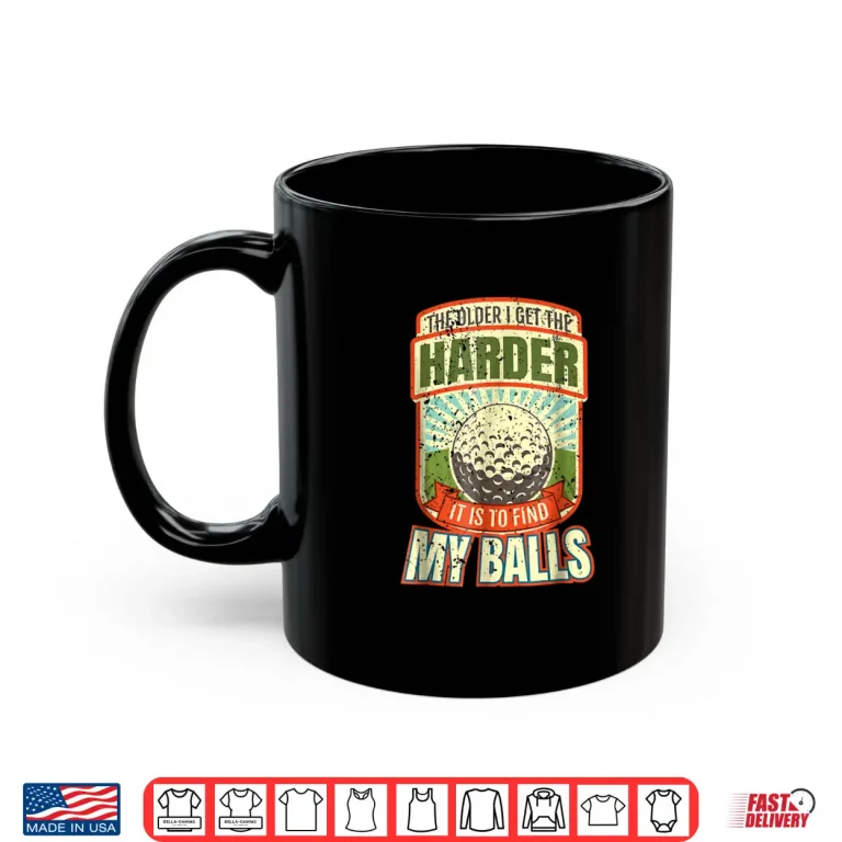 Mug Professional Tshirts Golf Funny Golfer Graphic Apparel Shirt